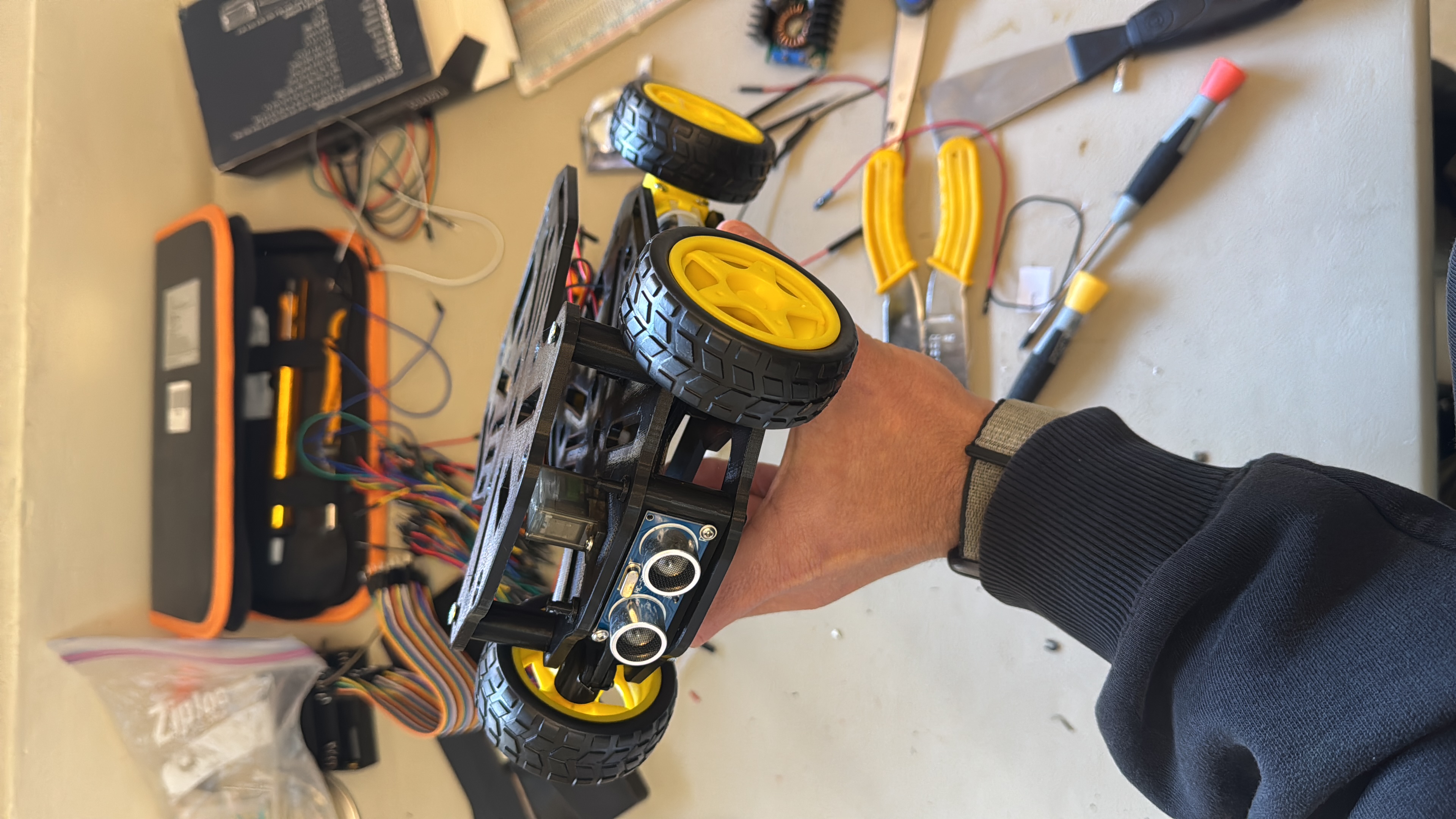Electrónica embebida del robot